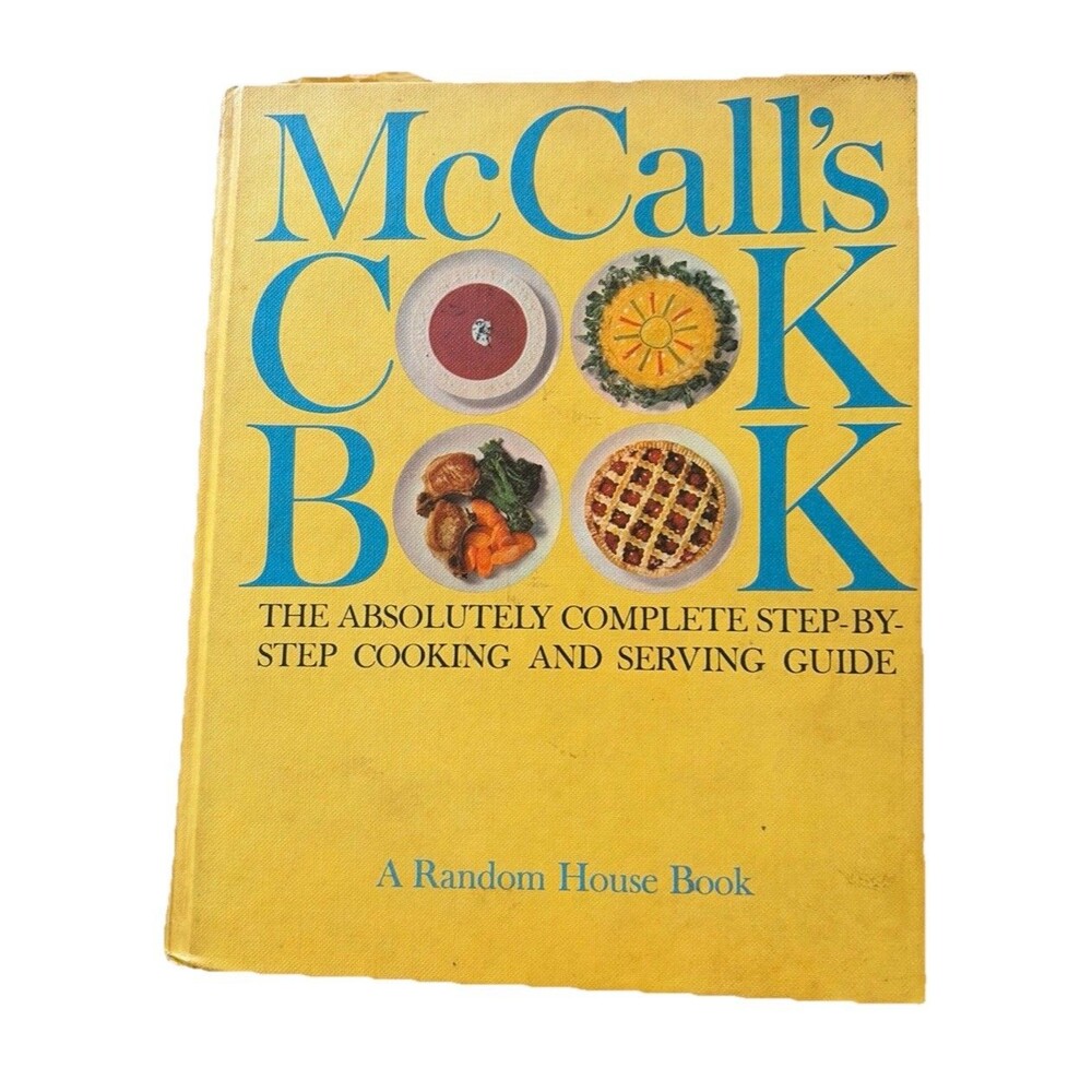 Vintage 1963 McCalls Cookbook 8th Printing w Dust Jacket Retro Kitchen Book